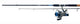 Albatros combo set carp 360 3+fr5000fd - set completo canne da carpa 3 pezzi con mulinello free runner