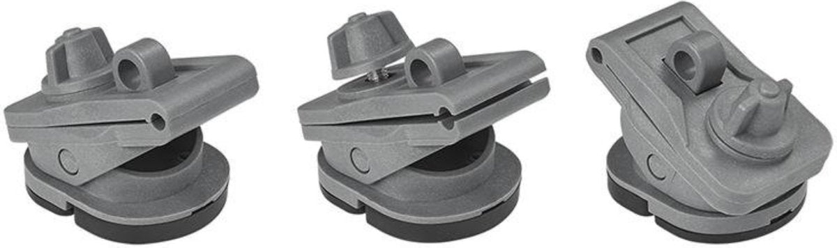 Clip per tendalini Proplus - universali - montaggio senza viti - nylon - set da 3
