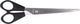 Forbici da ufficio Westcott - 17,1 cm - lame in acciaio inossidabile - manico in plastica nera - per mancini - ac-e31172