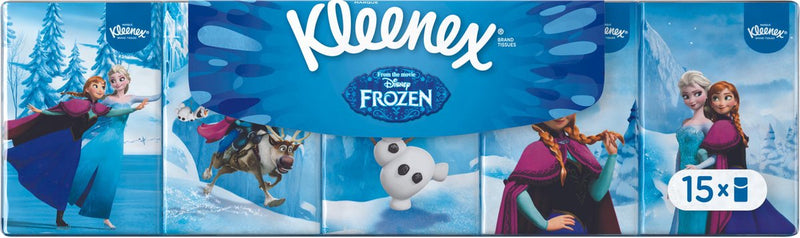 Kleenex ©disney pañuelo princesas 15x7uds