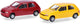 Herpa renault clio 16v rojo amarillo (mini kit 2uds.)