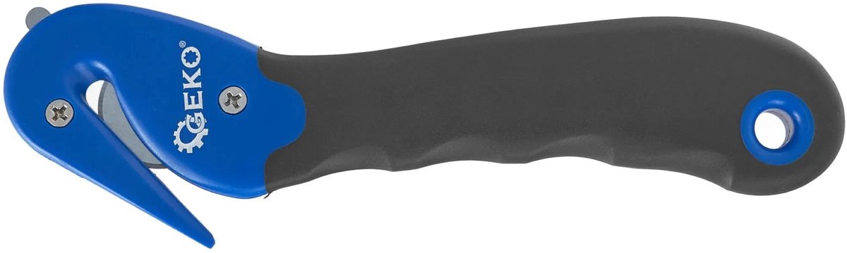 Coltello di sicurezza Geko - design ergonomico - taglio sicuro - per film estensibile e nastri