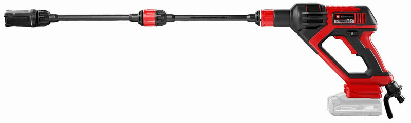 Idropulitrice a batteria Einhell hypresso 18 24-1 solo - power x-change - 18 v li-ion - max. 24 bar - 240 l/h - incl. lancia, ugelli vari e spruzzatore di schiuma - escl. batteria e caricabatterie