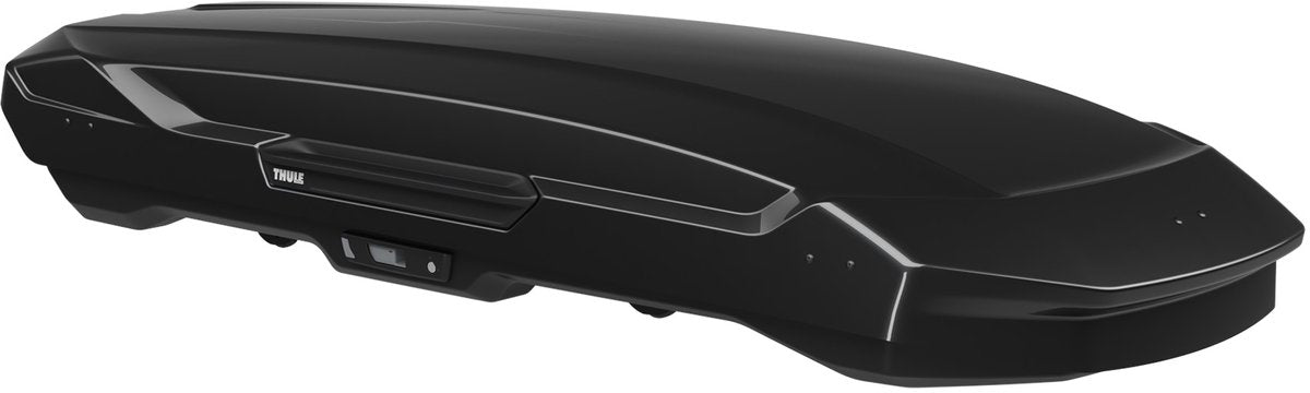 Thule motion 3 xl low titan glossy - dakkoffer - 2 zijden te openen - 75kg laadvermogen – 400 l inhoud