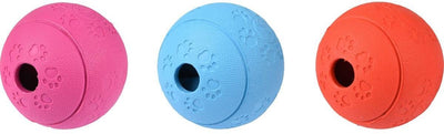 ñandú flamenco - pelota de snack perros - pelota de snack de ñandú de goma hs culo 11cm - 1º - 120996 - 1º
