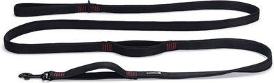 Beeztees parinca premium - guinzaglio per cani - nylon - nero - 300 cm x 25 mm