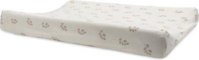 Jollein - copri fasciatoio in jersey 50x70 cm - fasciatoio con copertina morbida - ramoscello - rosa selvatico