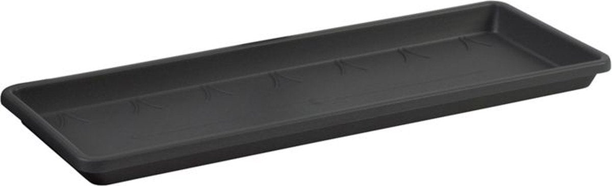 Elho barcelona sottovaso da balcone 70 - sottovaso per balcone esterno - ø 65,0 x h 2,8 cm - antracite