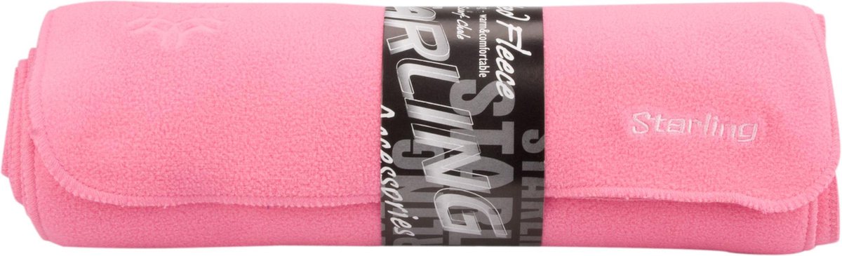 Starling sjaal fleece sr - snowflake - roze