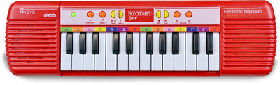Bontempi spa bontempi - tastiera elettronica a 24 tasti - strumento musicale giocattolo