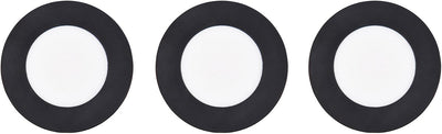 Trio himal - foco empotrable - negro - incl. 3x SMD 3,5 W - montaje en techo - brillo ajustable - interruptor DIP