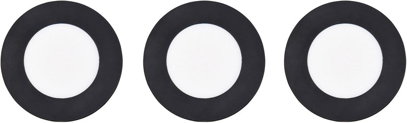 Trio himal - foco empotrable - negro - incl. 3x SMD 3,5 W - montaje en techo - brillo ajustable - interruptor DIP