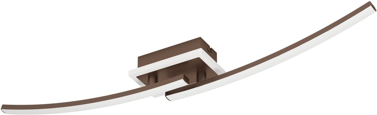Lampada da soffitto Eglo lungolago - LED - 75 cm - bronzo | bianco - dimmerabile
