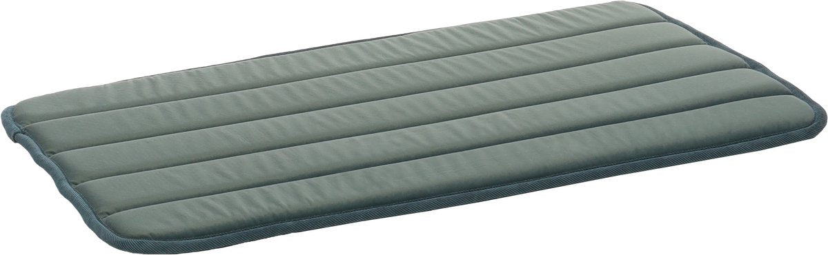 Cojín para perros Flamingo - cesta para perros - ortopédico xana rectangular verde s - 70,5x41,5cm - viscoelástica - fondo antideslizante - perfecto para jaula para perros
