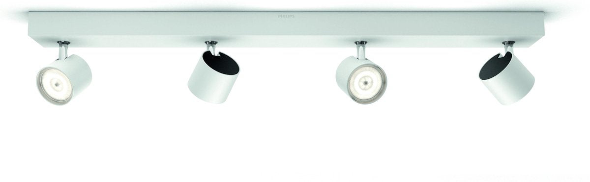 Philips LED Philips Star surface-mounted spotlight - 4-light - white