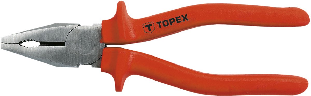 Topex - universele tang - 180mm - 1000v - ergonomische handgrepen