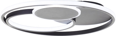 Brilliant runda - lampada da soffitto - LED 51,5w - 3000k-6000k - nera