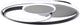 Brilliant runda - lampada da soffitto - LED 51,5w - 3000k-6000k - nera