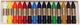 Pastelli a cera Gerimport Manley Pastelli a cera - 15x - colorati - 6,5 cm - giocattoli artigianali