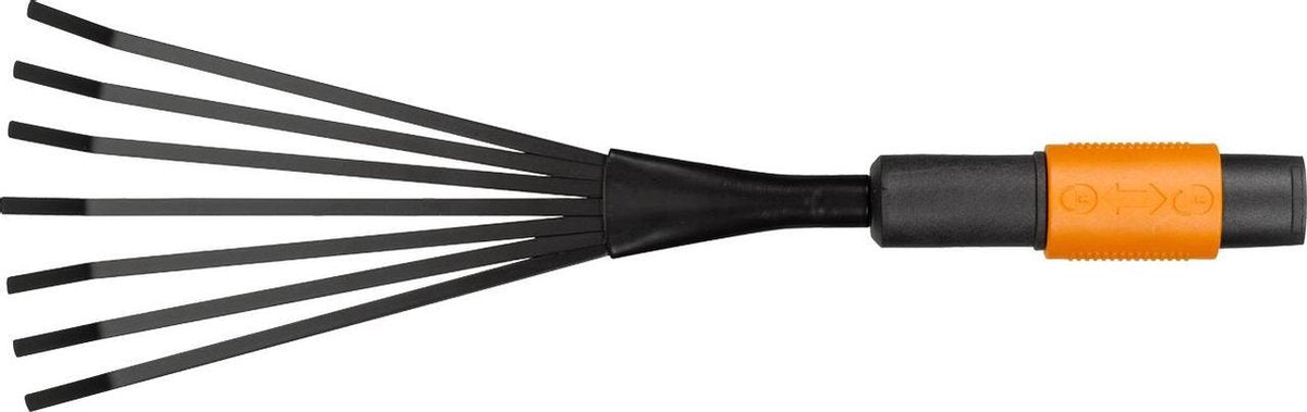 Fiskars quikfit rastrello per foglie piccolo in metallo - 1001412 - 1001412