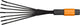 Fiskars quikfit rastrello per foglie piccolo in metallo - 1001412 - 1001412