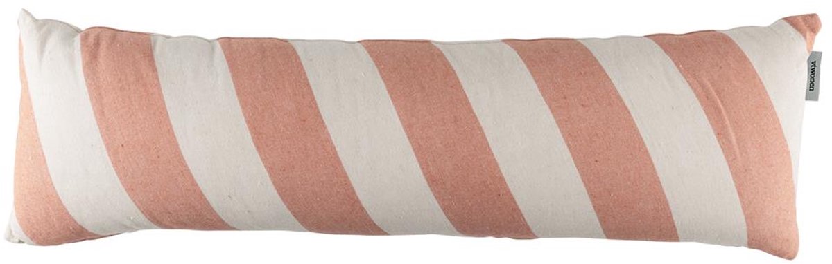 Vtwonen bold long sierkussen - 30x90 cm - perzik
