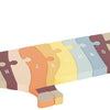 Small foot wooden literature form puzzle dog, 26st.