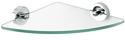 Geesa luna corner shelf glass