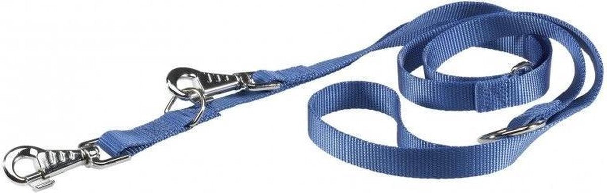 Ferplast Correa para perros club-go 200 x 2 cm nylon acero azul