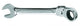 Llave combinada Bahco con carraca 41rm cabeza flexible 17mm - 41rm-17