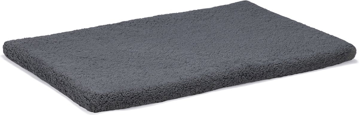 Beeztees ito - cuscino da panca ortopedico - cuscino per cani - grigio scuro - 109x69x5 cm - cane
