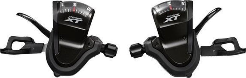 Juego de ajustadores de pulgar Shimano deore t8000 3x10v negro