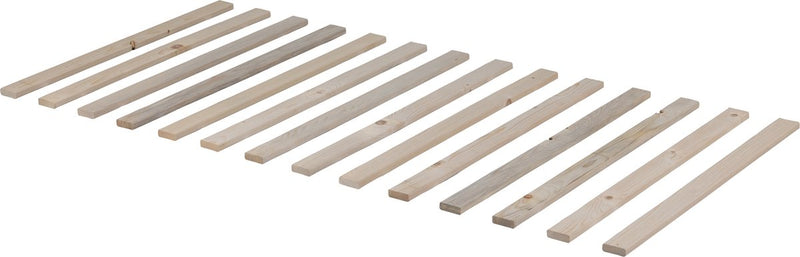 Somier enrollable de láminas de madera - incluye material de montaje - madera - 200x90 cm