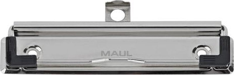 Abrazadera de papel Maul con soporte 120 mm acero inoxidable 5 piezas