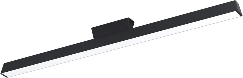 Eglo connect.z simolaris-z smart plafondlamp - 122 cm - zwart wit - instelbaar rgb wit licht - dimbaar - zigbee