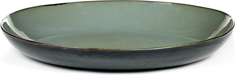 Serax - anita le grelle terres de rêves - ciotola da portata - blu scuro smokey blue - 35 ø