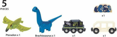 Treno a batteria dei dinosauri Brio World - treno con batteria