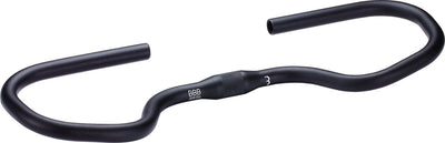 Bbb cycling multibar os bicycle handlebar - lightweight butterfly handlebar - ergonomic bicycle handlebar city bike - aluminum - black - bhb-30os
