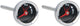 Alpina vleesthermometer zilver 7 cm 2 stuks