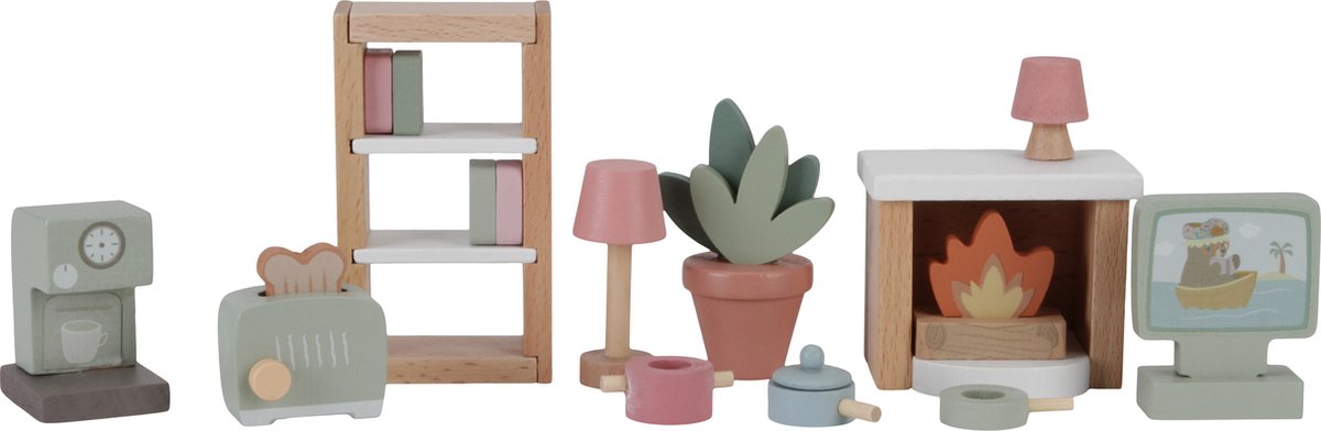 Little Dutch - juego adicional de muebles para casa de muñecas FSC