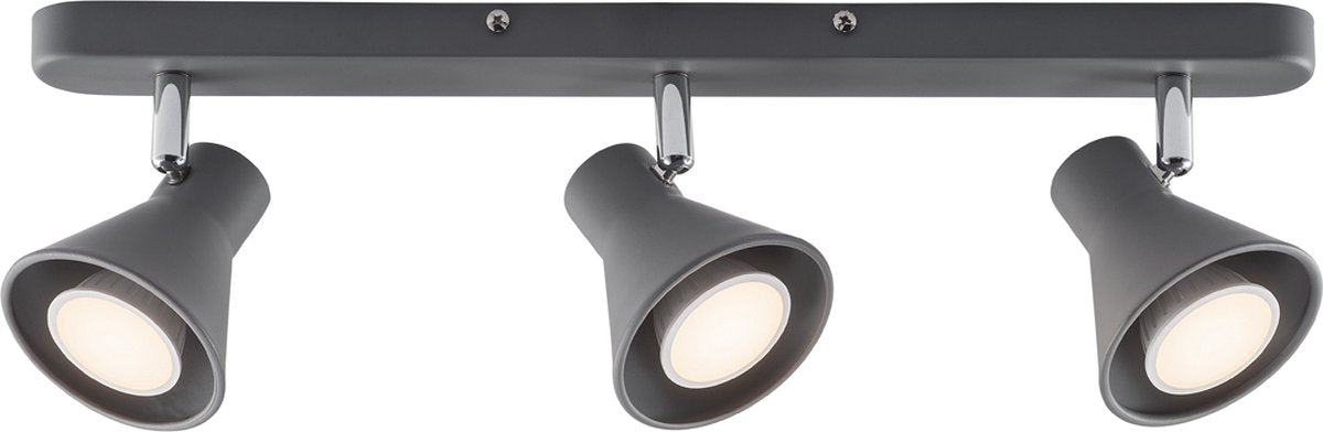 Nordlux eik-spot-3xgu10-grijs
