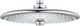 Soffione doccia Grohe vitalio joy 260 - ø 26 cm - risparmio idrico - 3 tipologie di getto - cromo