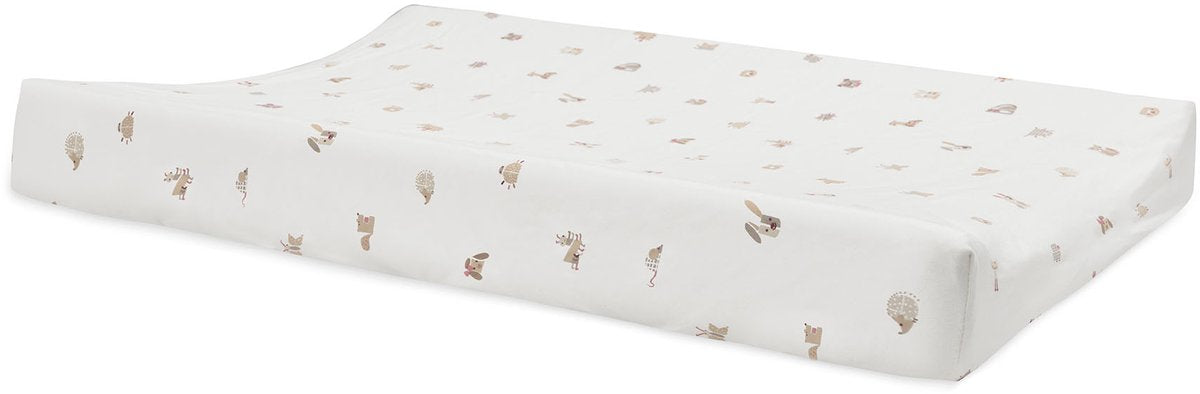 Jollein aankleedkussenhoes - 50x70cm - jersey - animal friends
