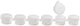 Pots de pintura de tiras de creativ Company, 20x6 Piece 1 Box