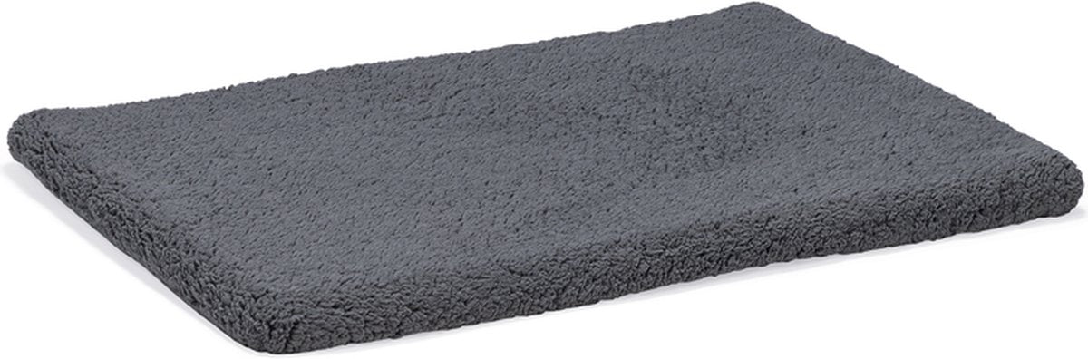 Beeztees ito - cuscino da panca ortopedico - cuscino per cani - grigio scuro - 89x60x4 cm - cane