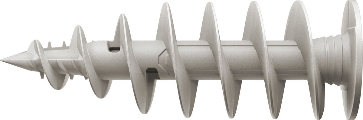 Fischer fid ii plus – tassello in materiale isolante per fissaggi più pesanti all'isolamento della facciata | 25 pezzi