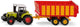 Siku 1650 Claas Tractor con silagewagen 1:72