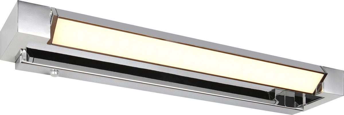 Trio fabrizio - lámpara de pared - cromo - incl. 1x SMD 9 W - atenuador con sensor - orientable - montaje en pared - no regulable externamente - función de memoria - dip - interruptor - iluminación del baño