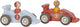 Piccole auto da corsa pullback olandesi