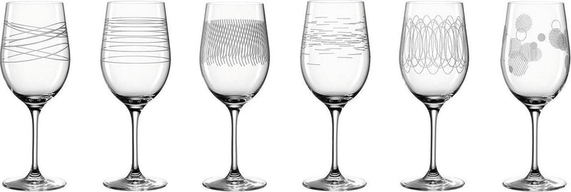 Leonardo casella - wijnglas assorti - 430 ml - 6 stuks